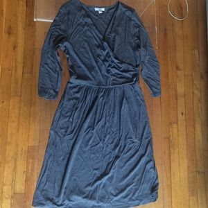 Faux Wrap Dress